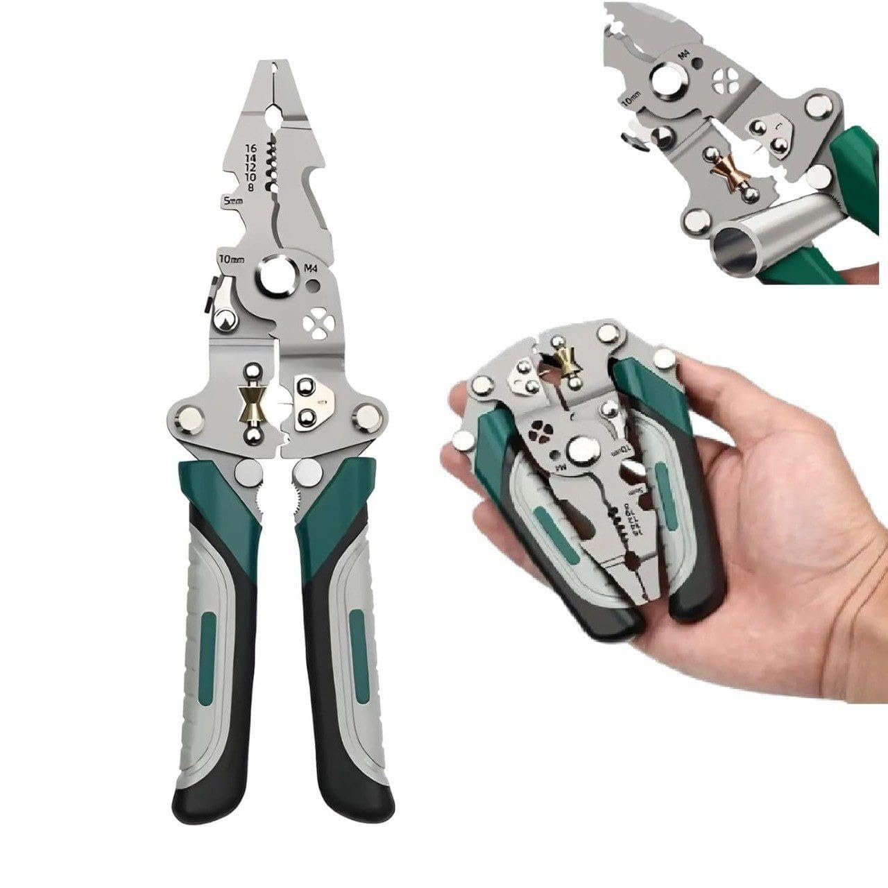 18-in-1 Foldable Wire Stripper Tool
